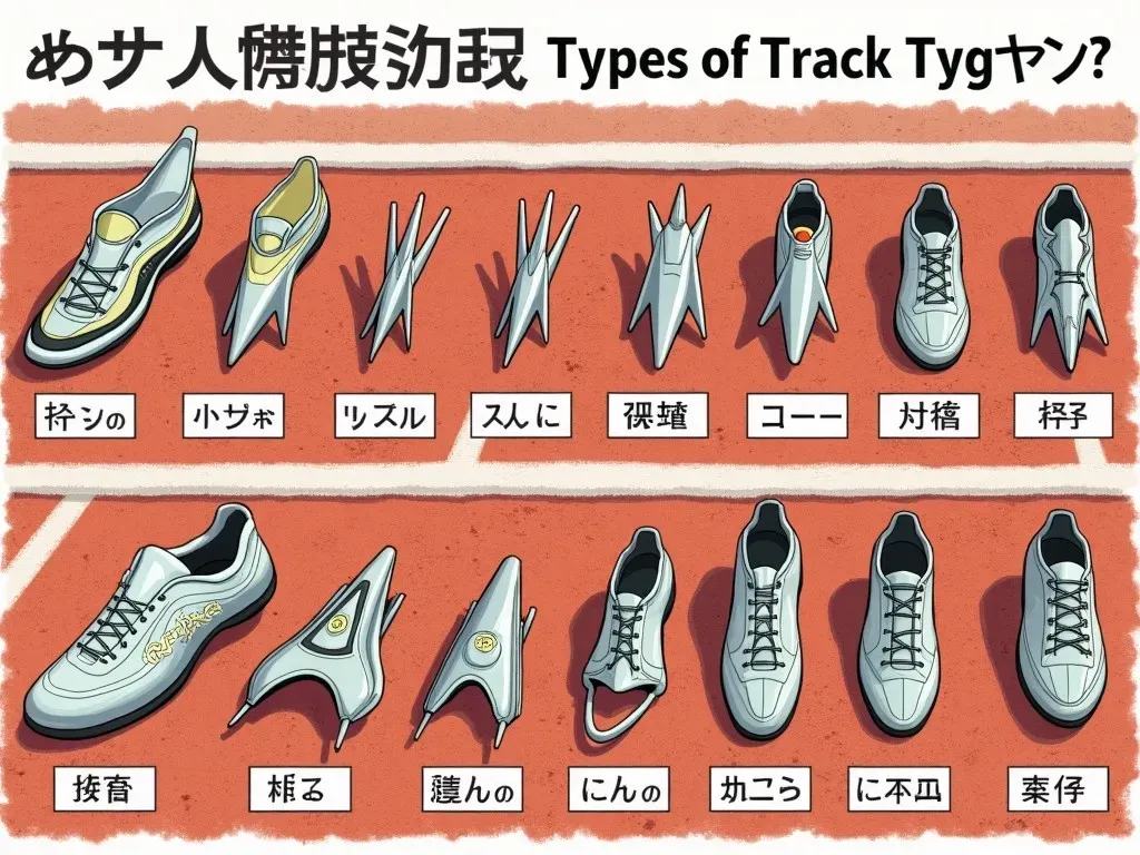 陸上スパイクの種類